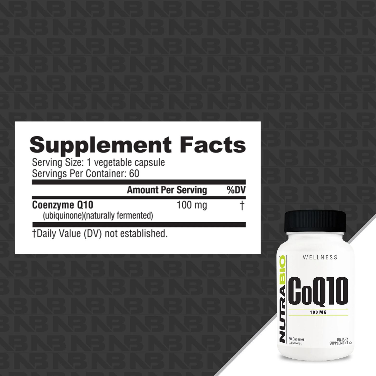CoQ10 (100mg) - 60 Serving