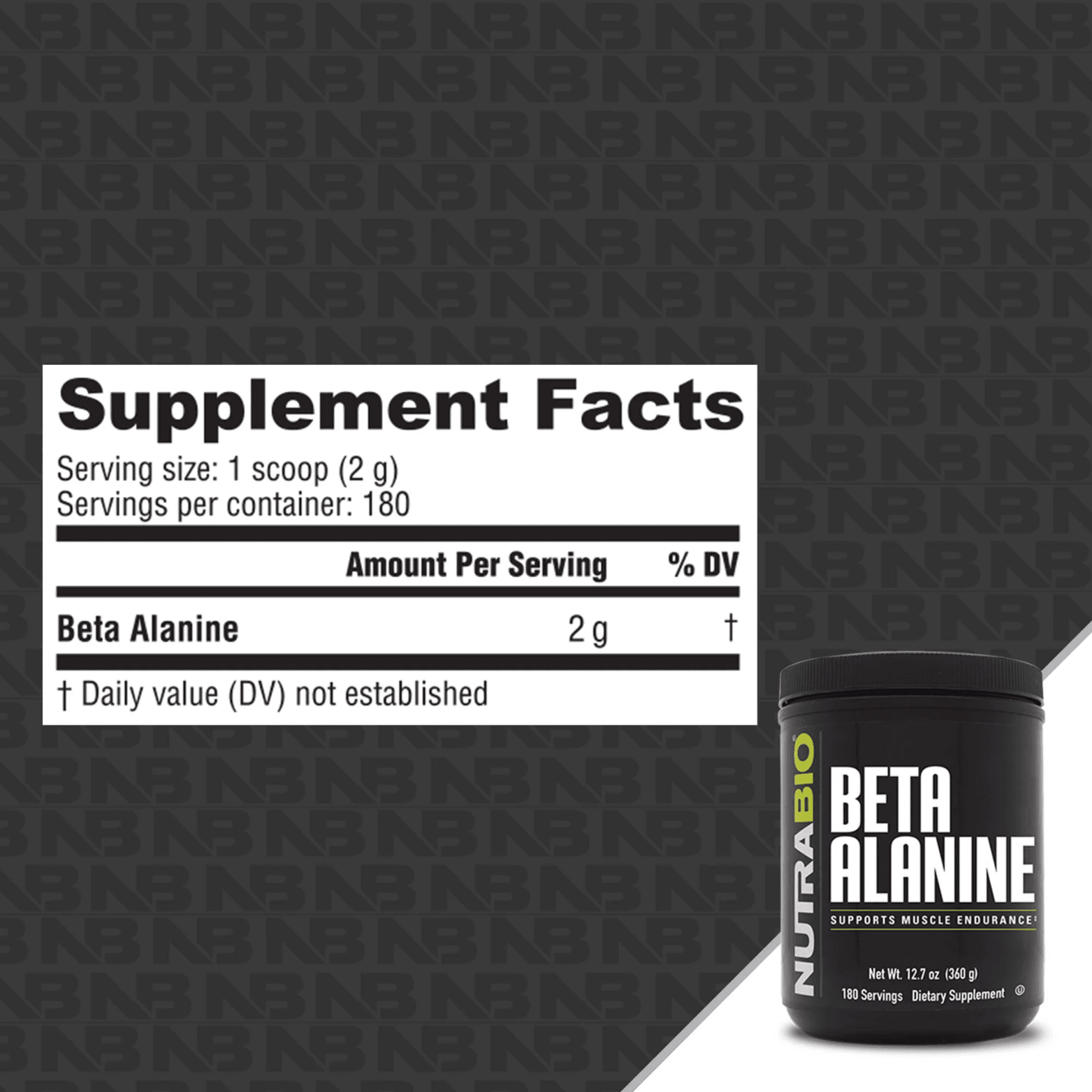 BETA ALANINE POWDER - 180 Serving - Competitive Edge Nutrition