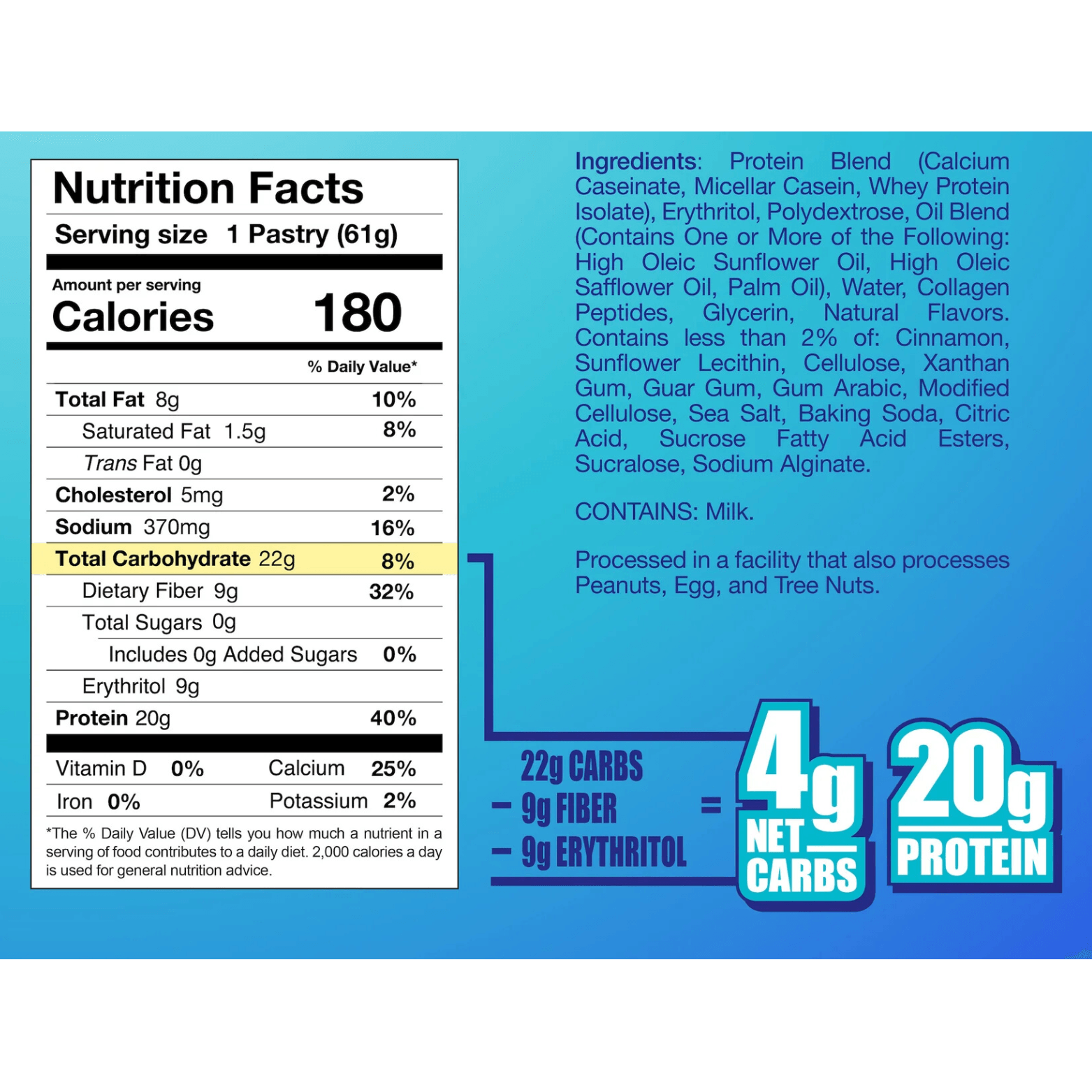 Legendary Tasty Protein Pastry