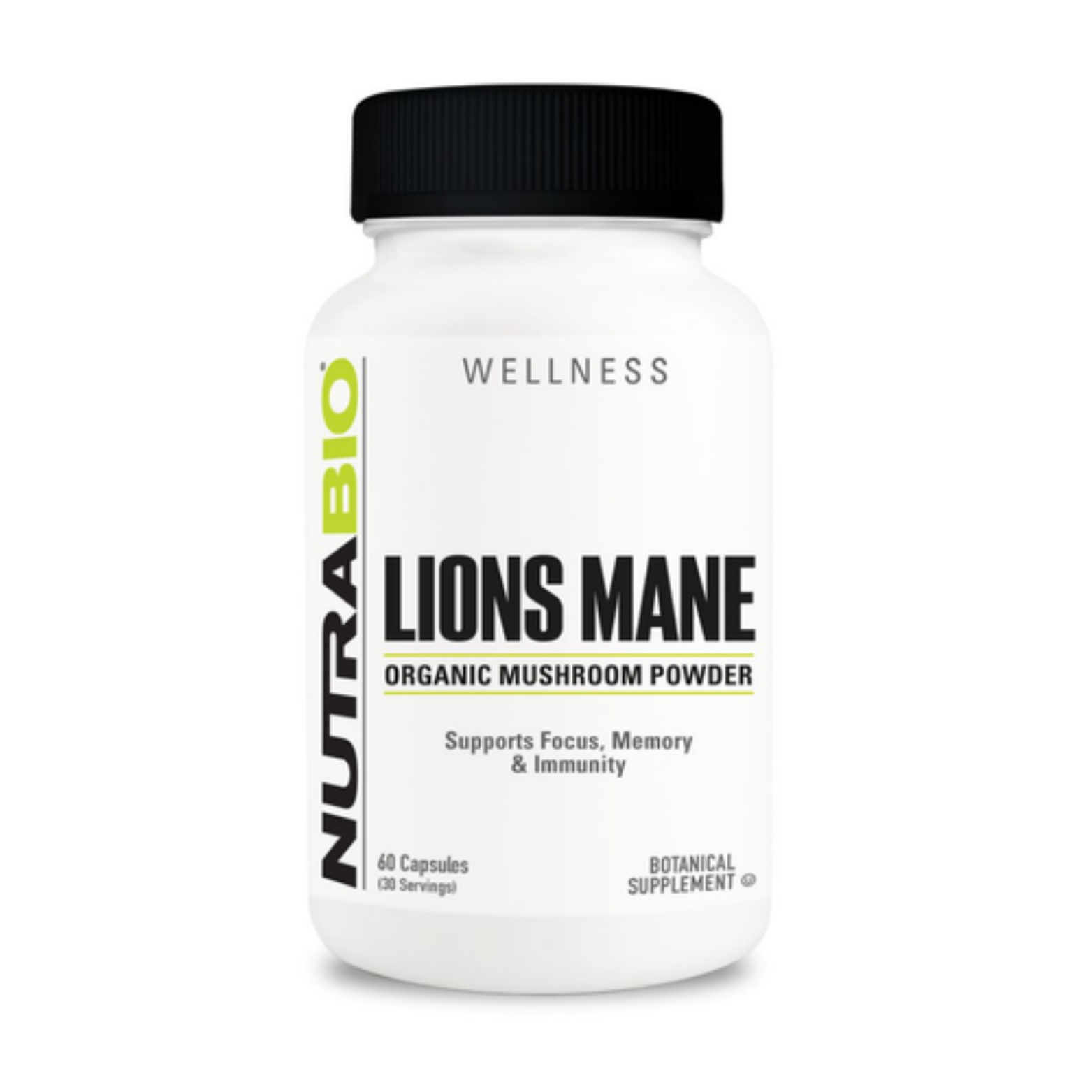 LIONS MANE (500 mg) - 60/30 Serving