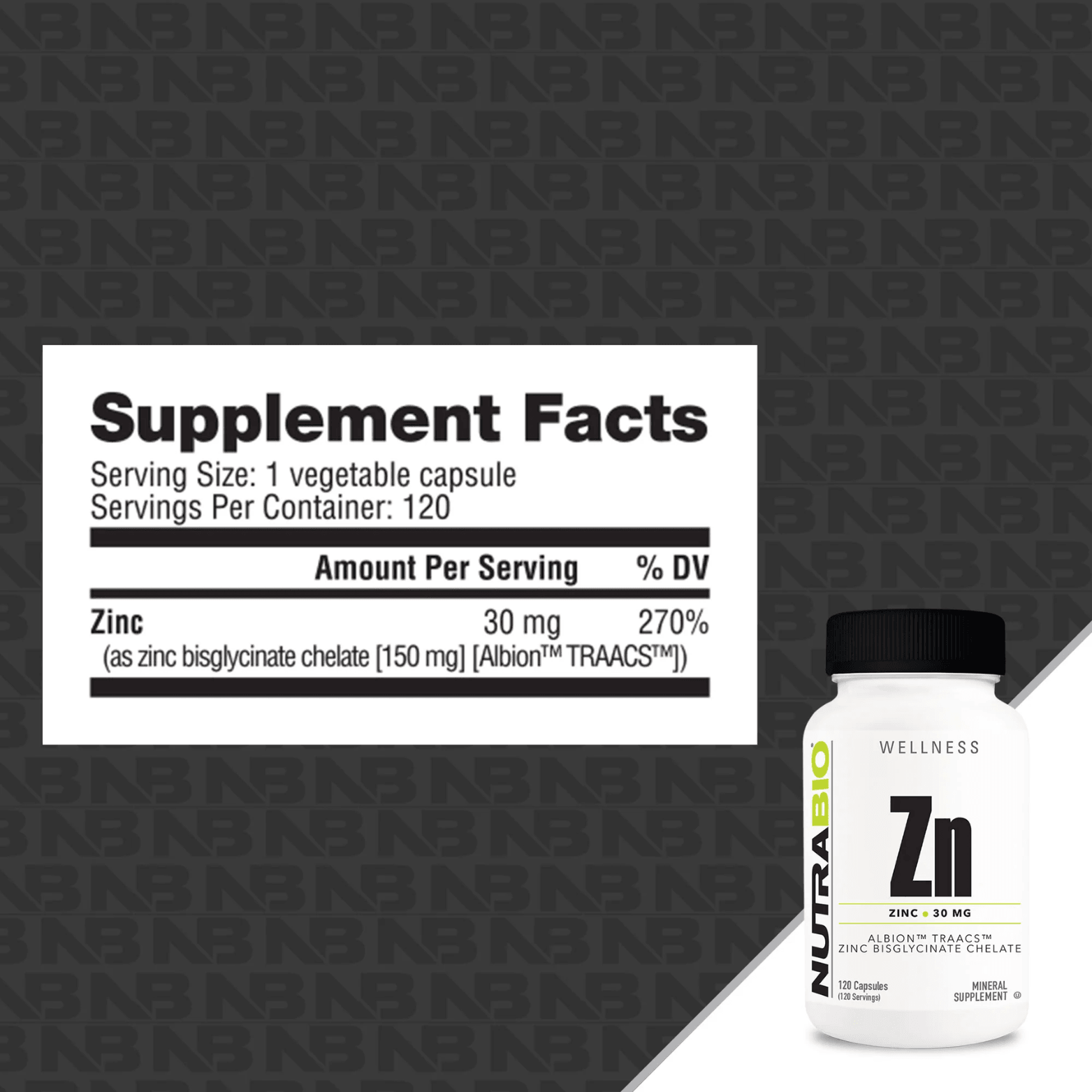 ZINC 30mg - 120 Serving - Competitive Edge Nutrition