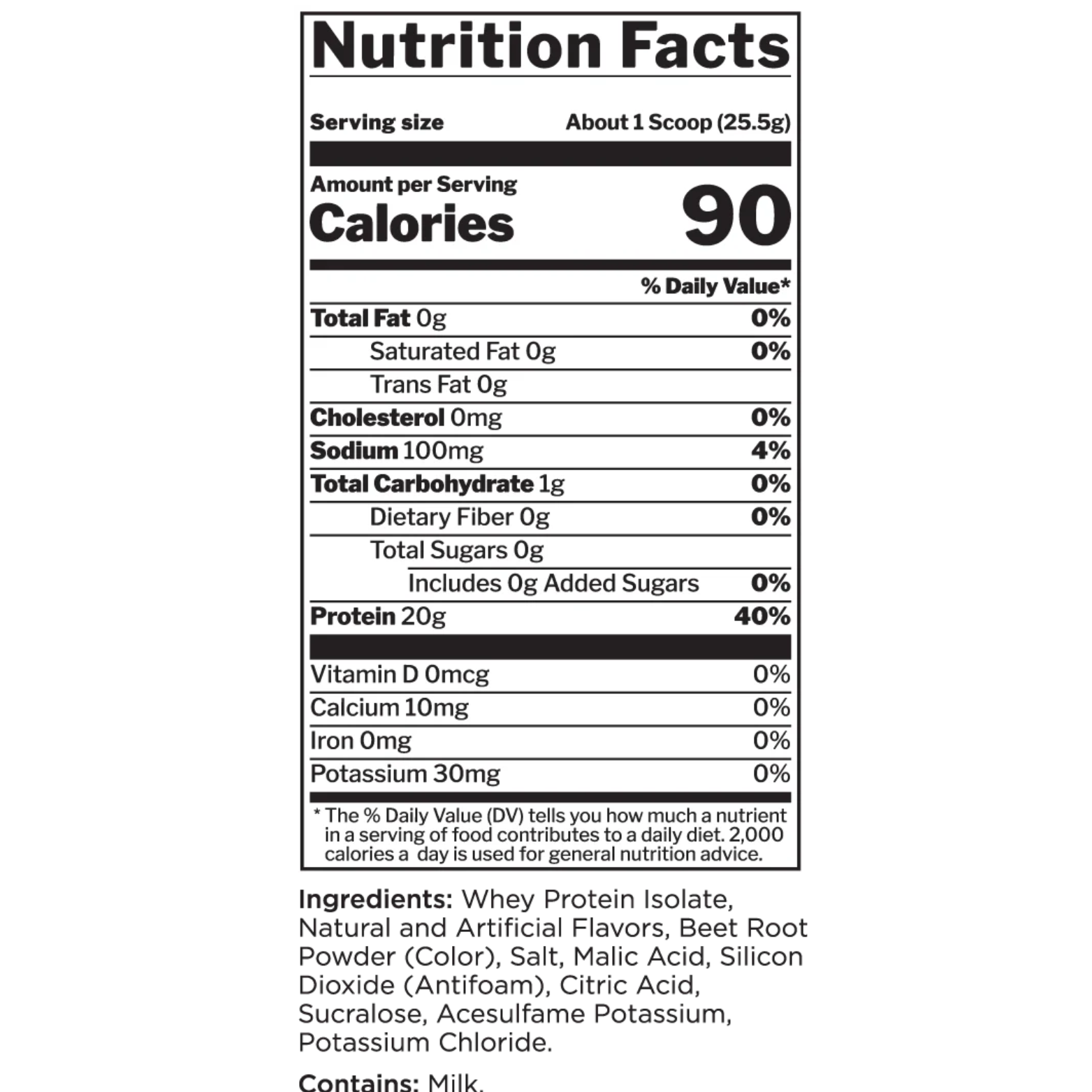 CLEAR ISOLATE - 27 Serving