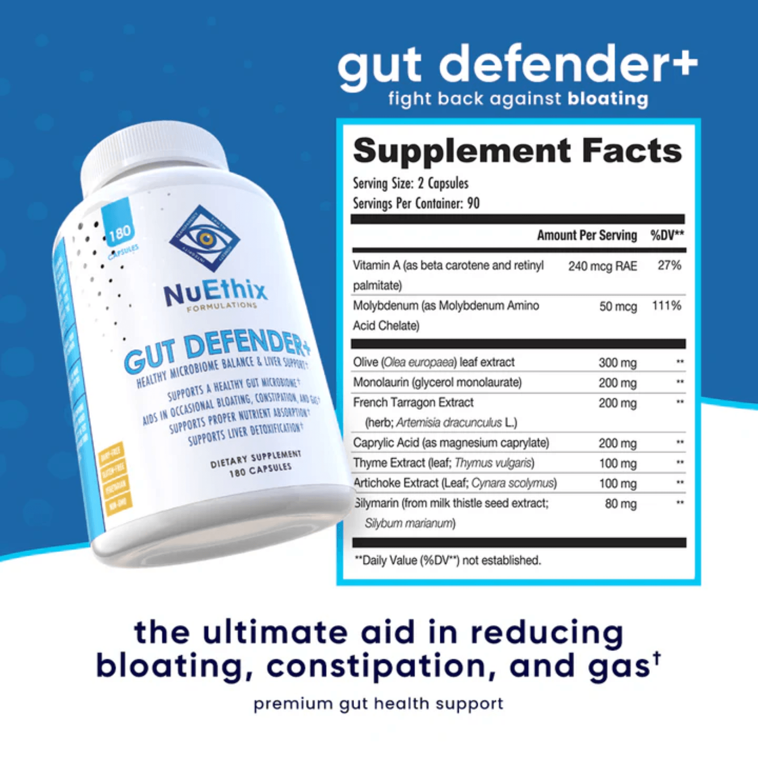 GUT DEFENDER+ - 90 Serving - Competitive Edge Nutrition