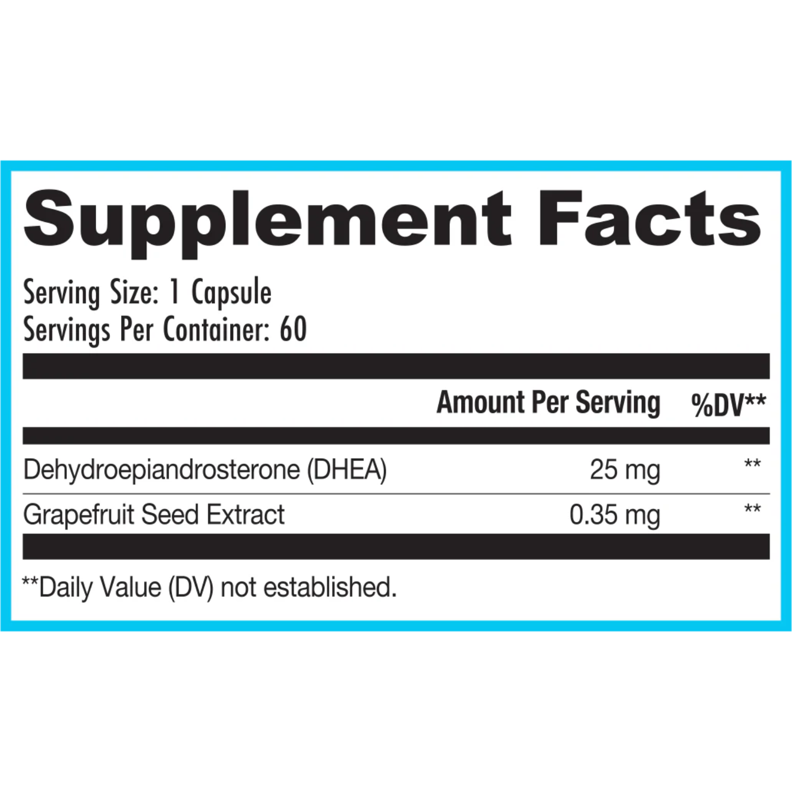 DHEA - 60 Serving