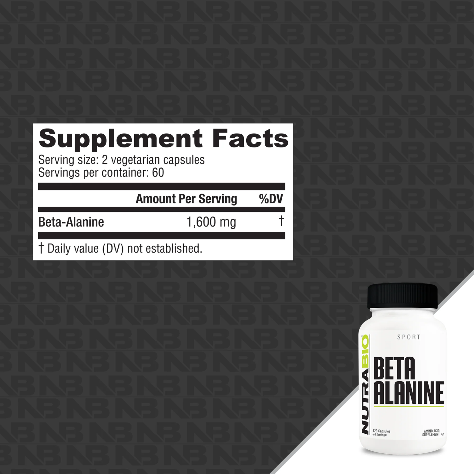 Beta-Alanine Capsules - 120 Serving