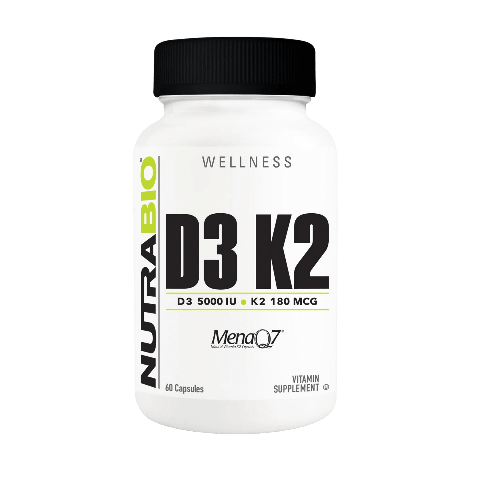 D3/K2 (5000iu D3 / 180mcg K2) - 60 Serving - Competitive Edge Nutrition