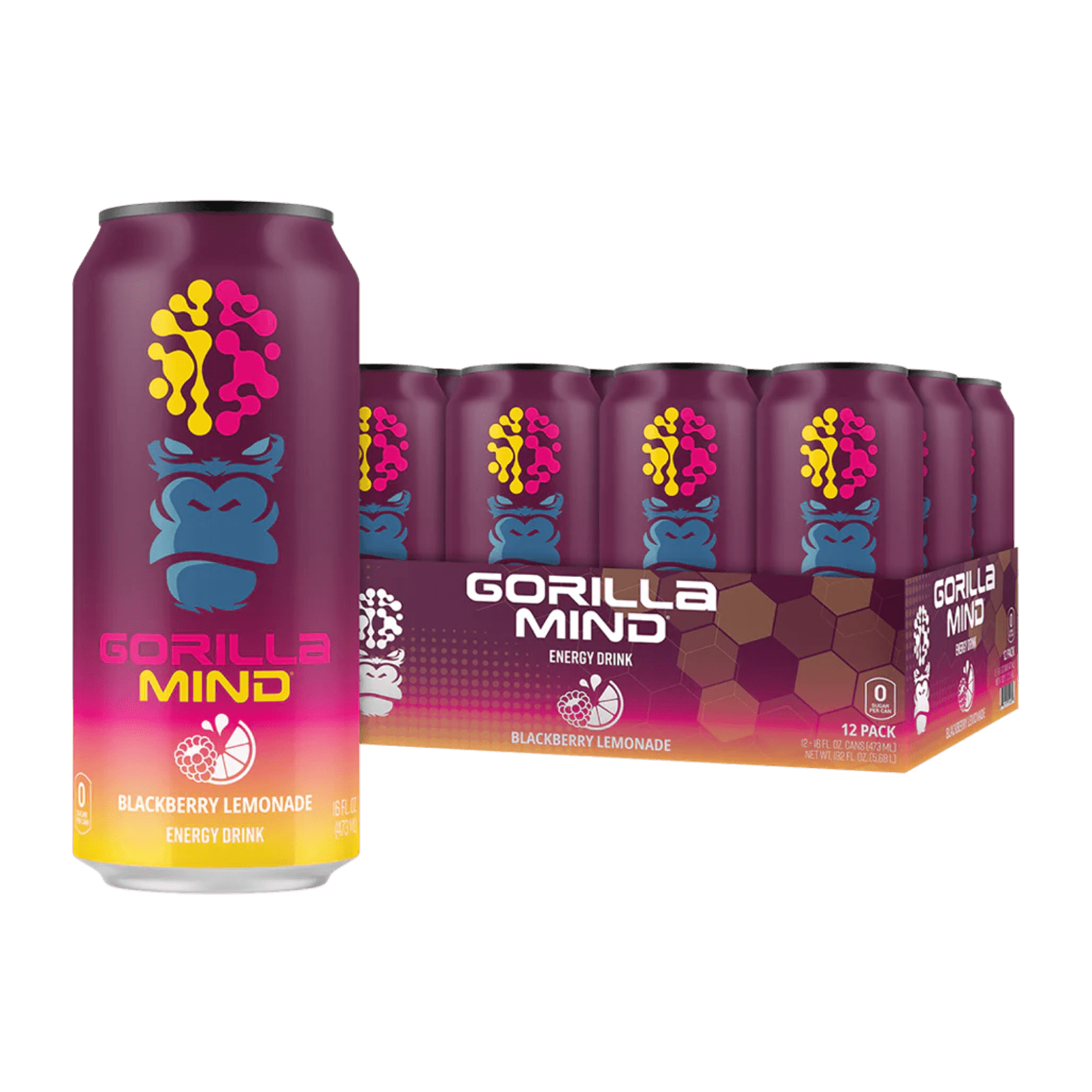 Gorilla Mind Energy Drinks