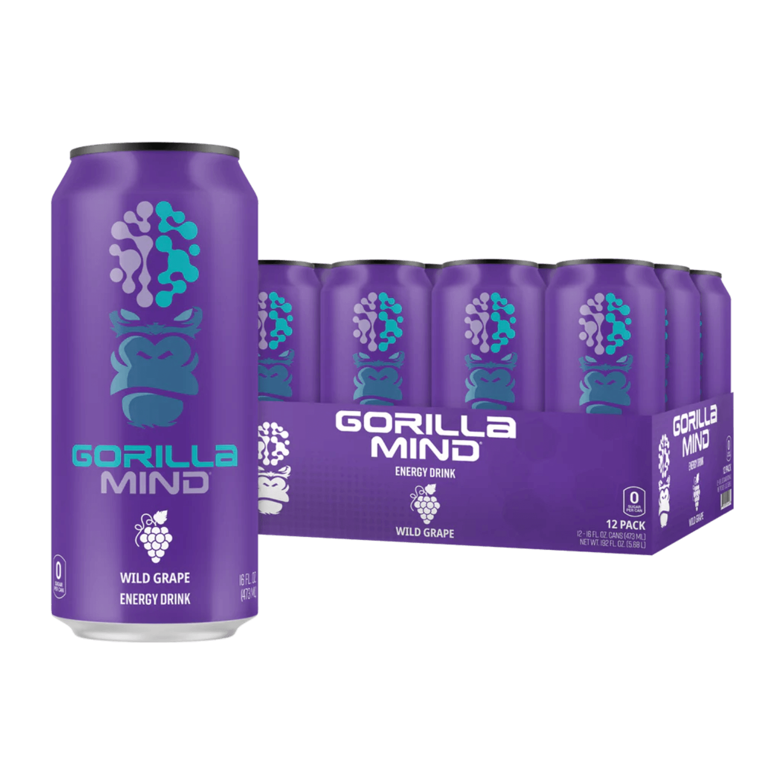 Gorilla Mind Energy Drinks