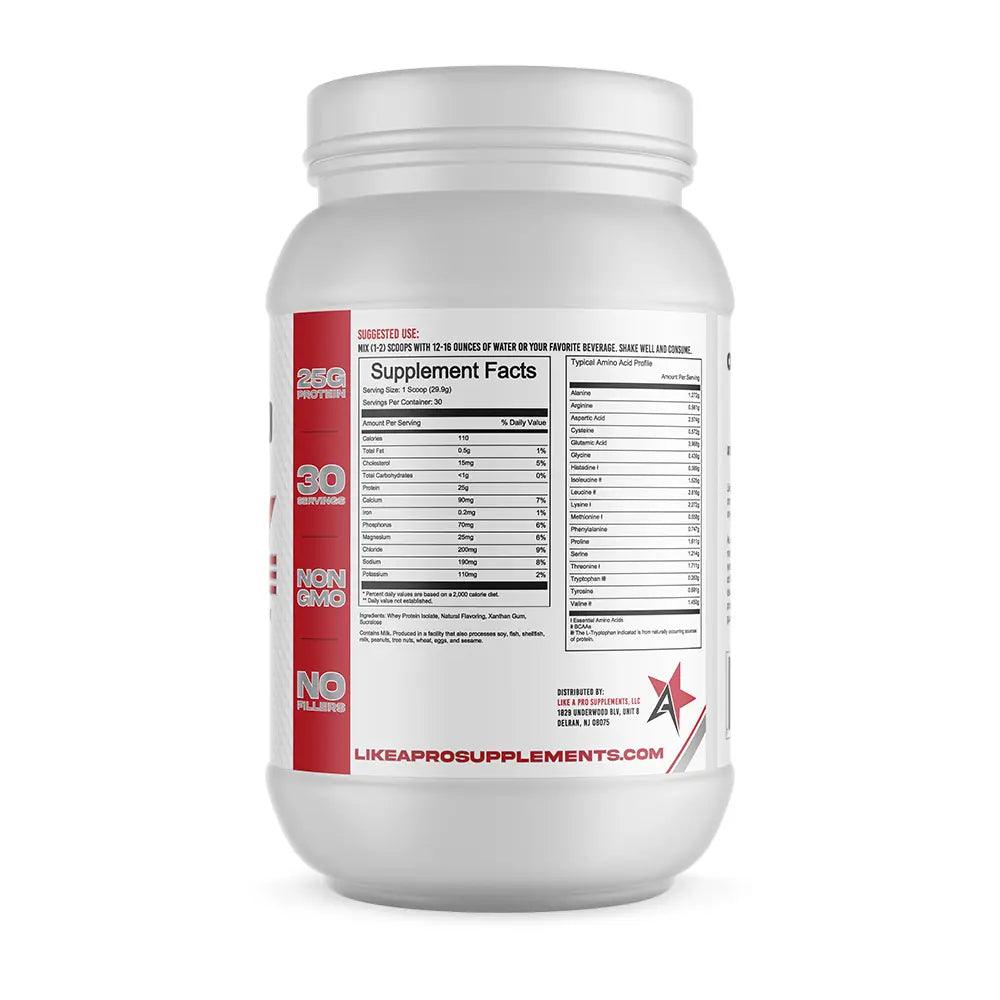 100% Whey Isolate - 30 Serving - Competitive Edge Nutrition