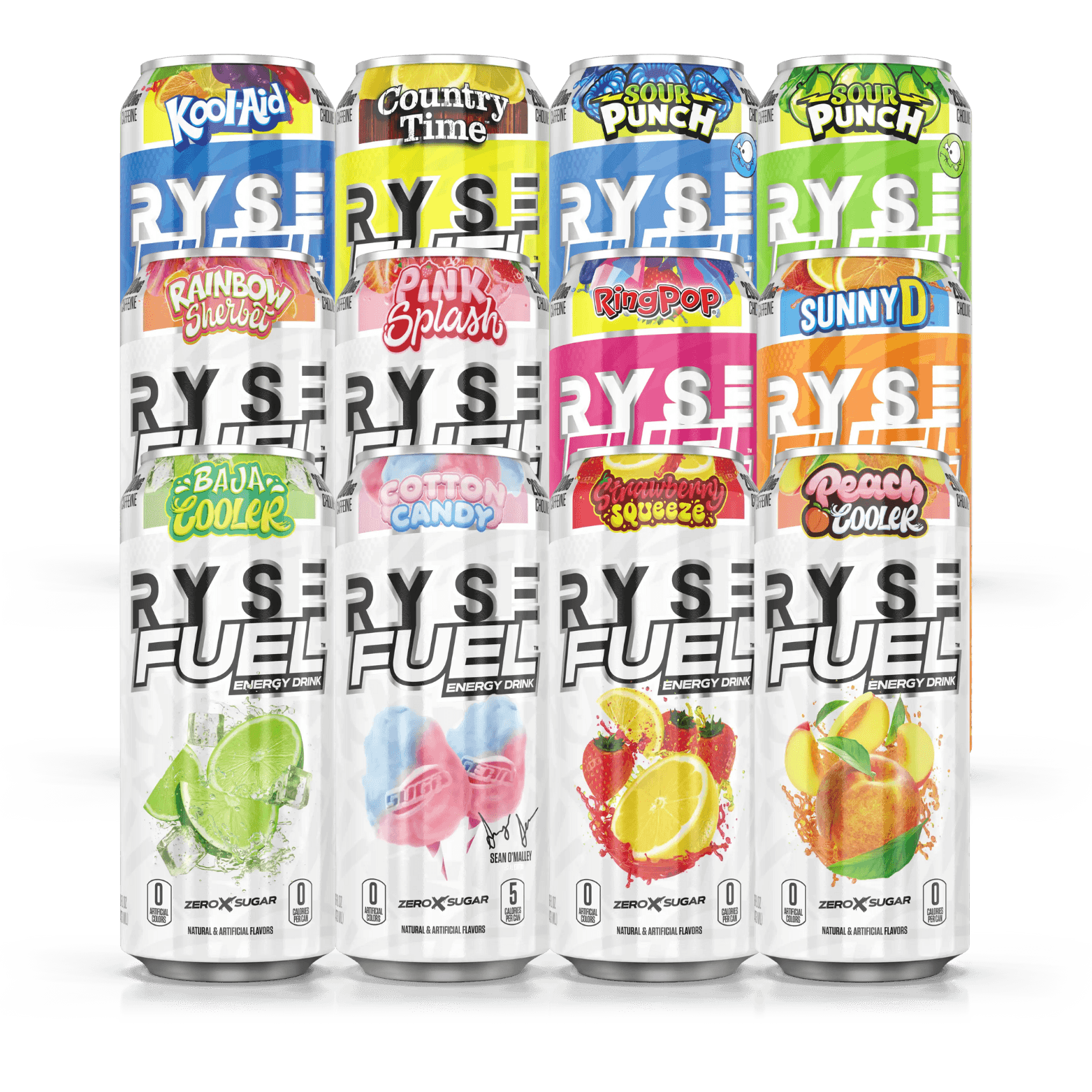 RYSE Fuel Energy Drinks