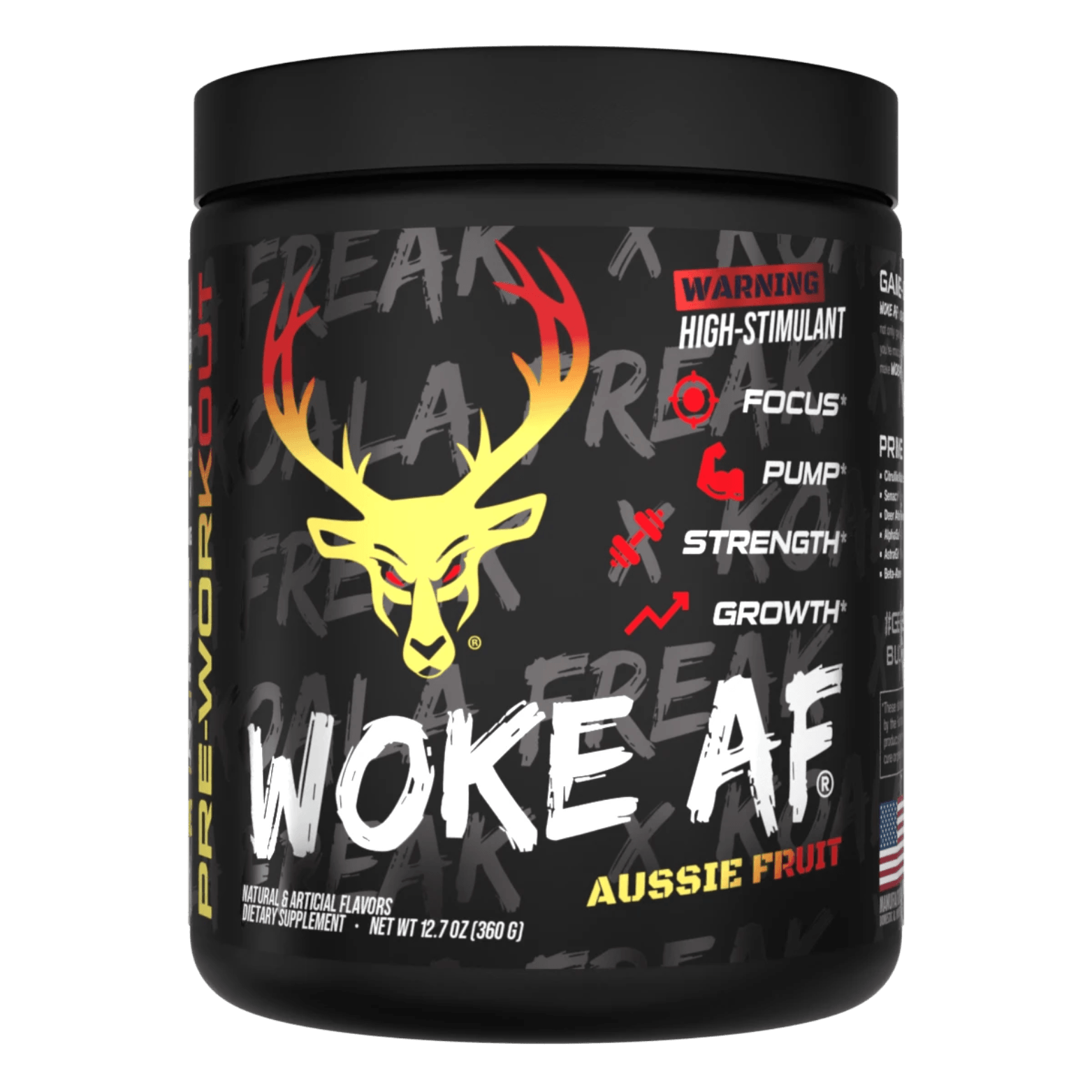 WOKE AF PRE WORKOUT - 30 Servings - Competitive Edge Nutrition