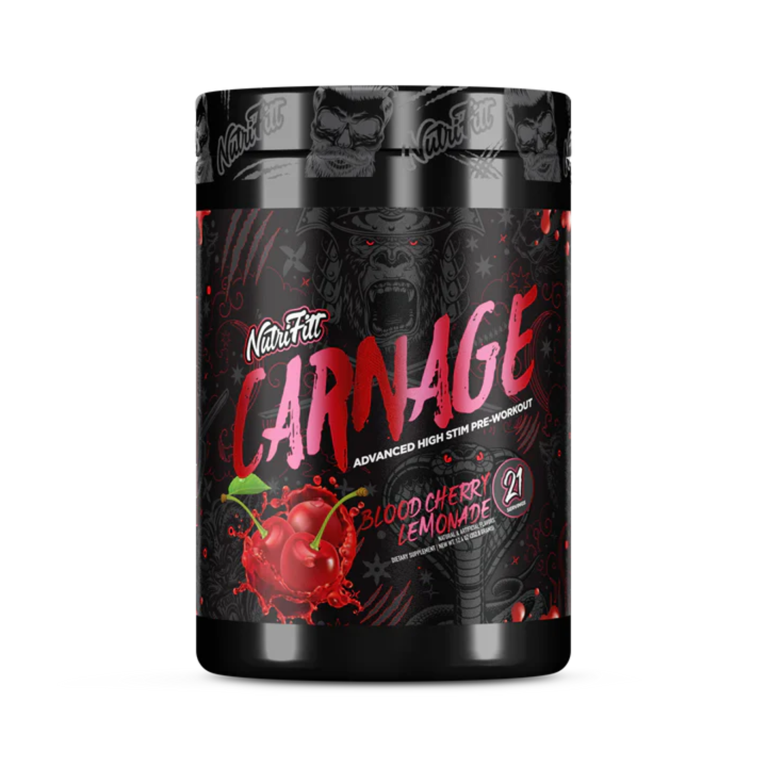 CARNAGE ADVANCED PRE - 21 Servings