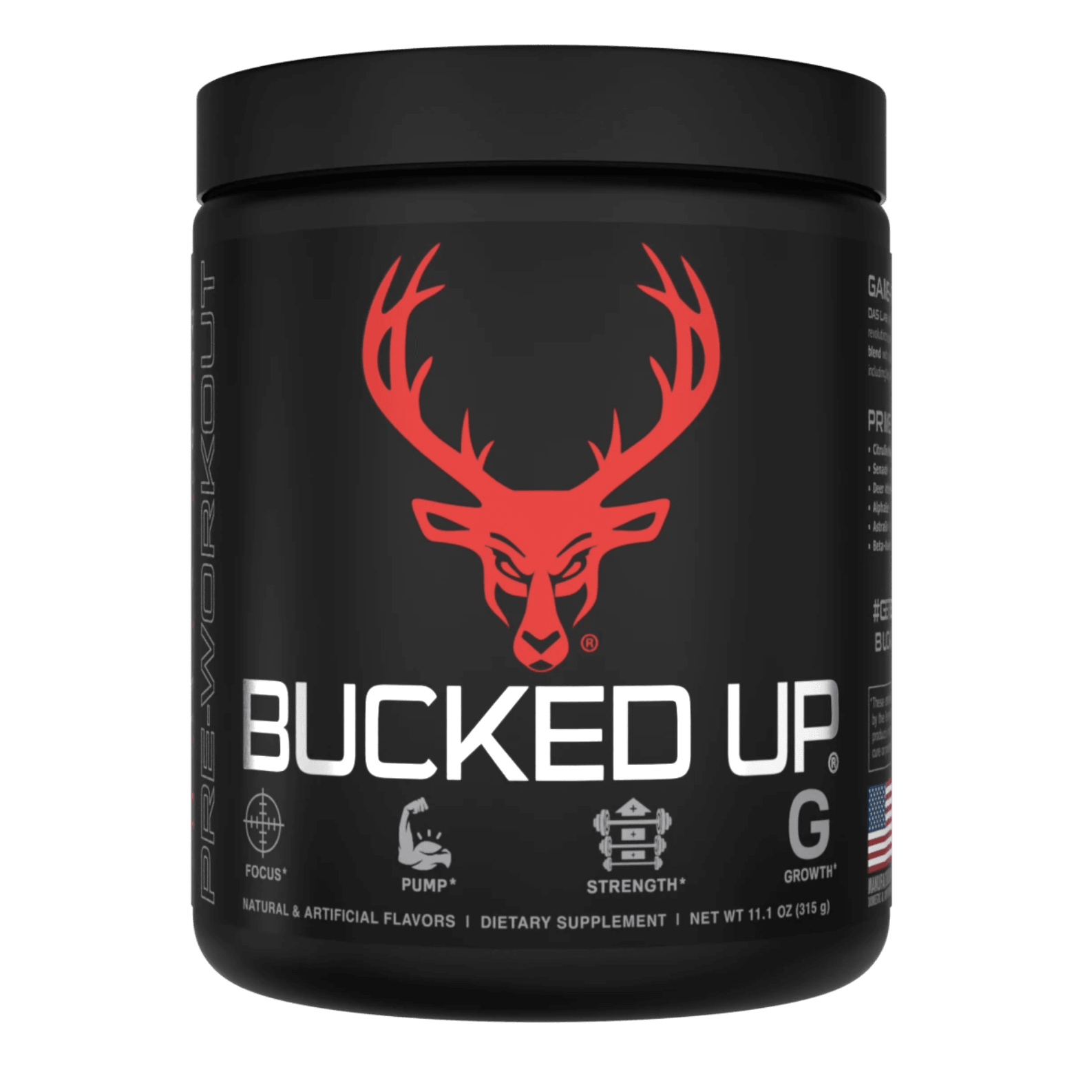 BUCKED UP PRE WORKOUT - 30 Serving - Competitive Edge Nutrition