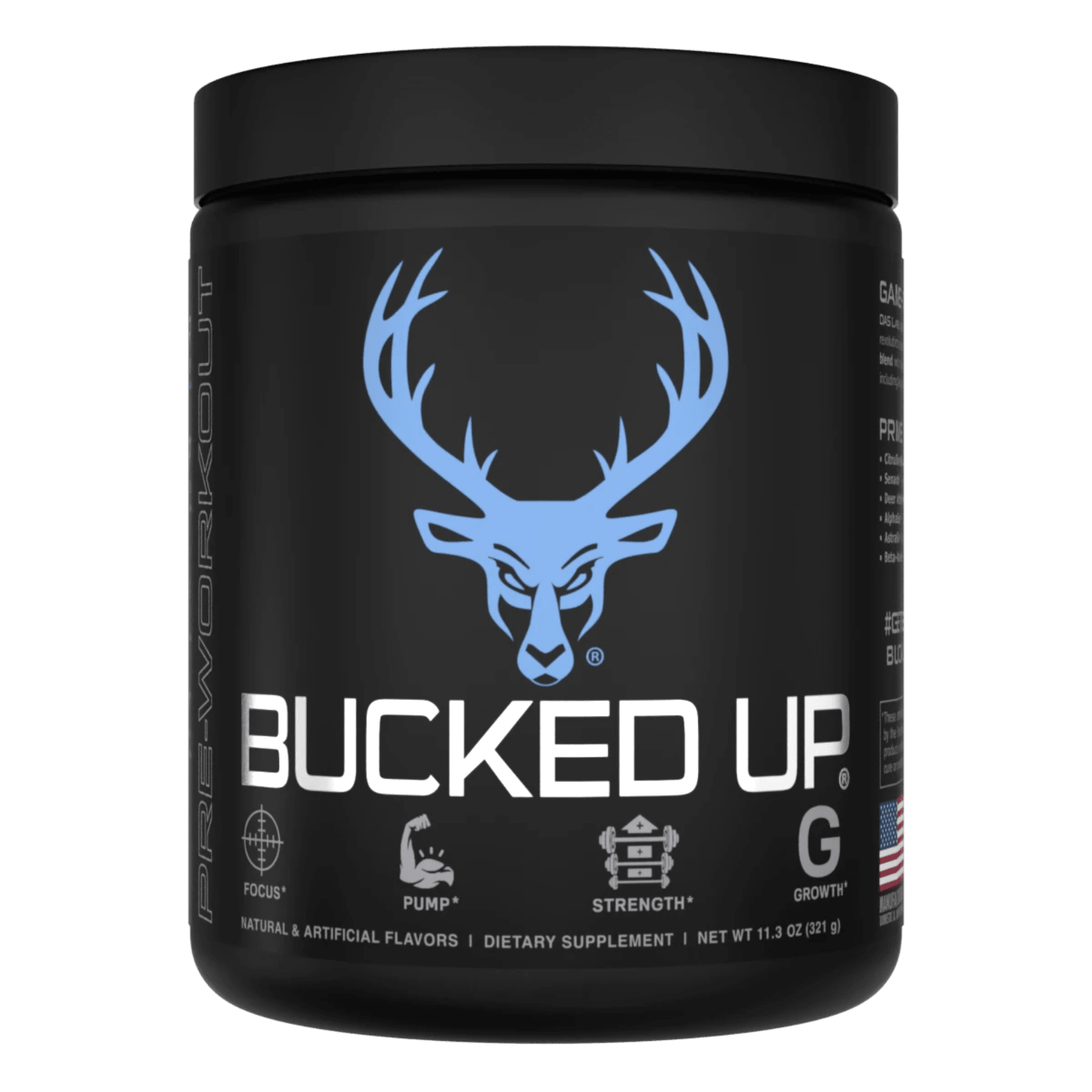 BUCKED UP PRE WORKOUT - 30 Serving - Competitive Edge Nutrition