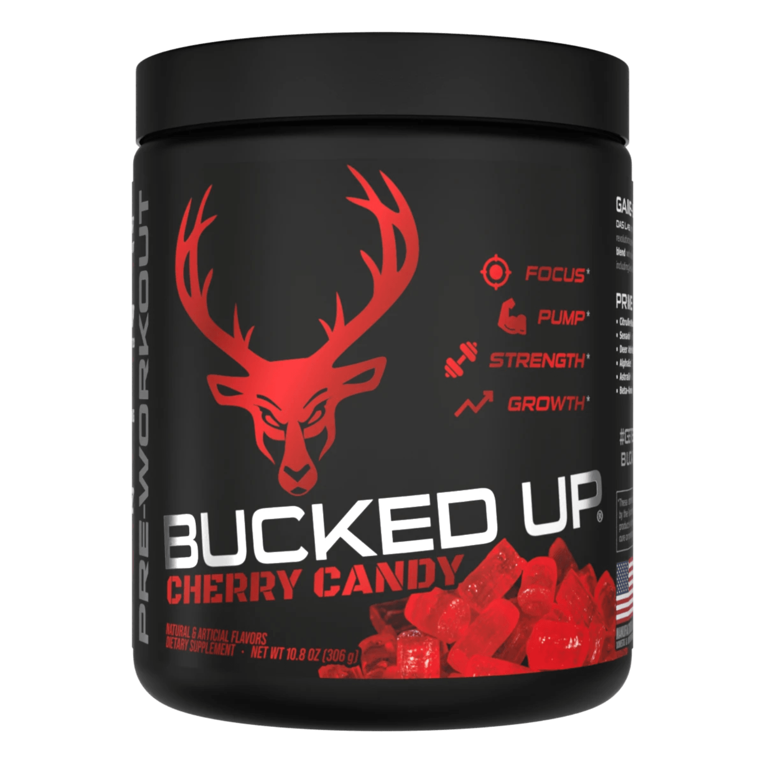 BUCKED UP PRE WORKOUT - 30 Serving - Competitive Edge Nutrition