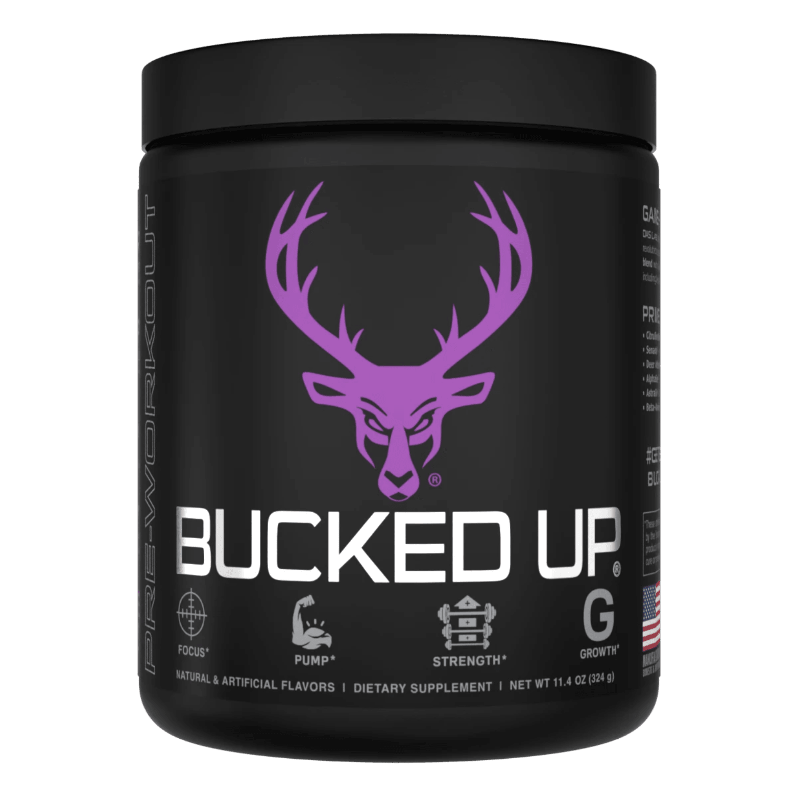 BUCKED UP PRE WORKOUT - 30 Serving - Competitive Edge Nutrition