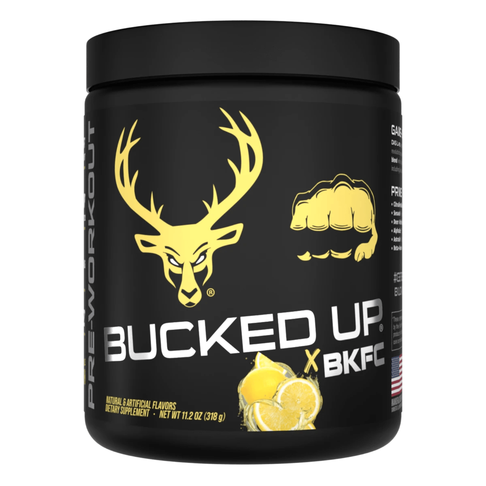 BUCKED UP PRE WORKOUT - 30 Serving - Competitive Edge Nutrition