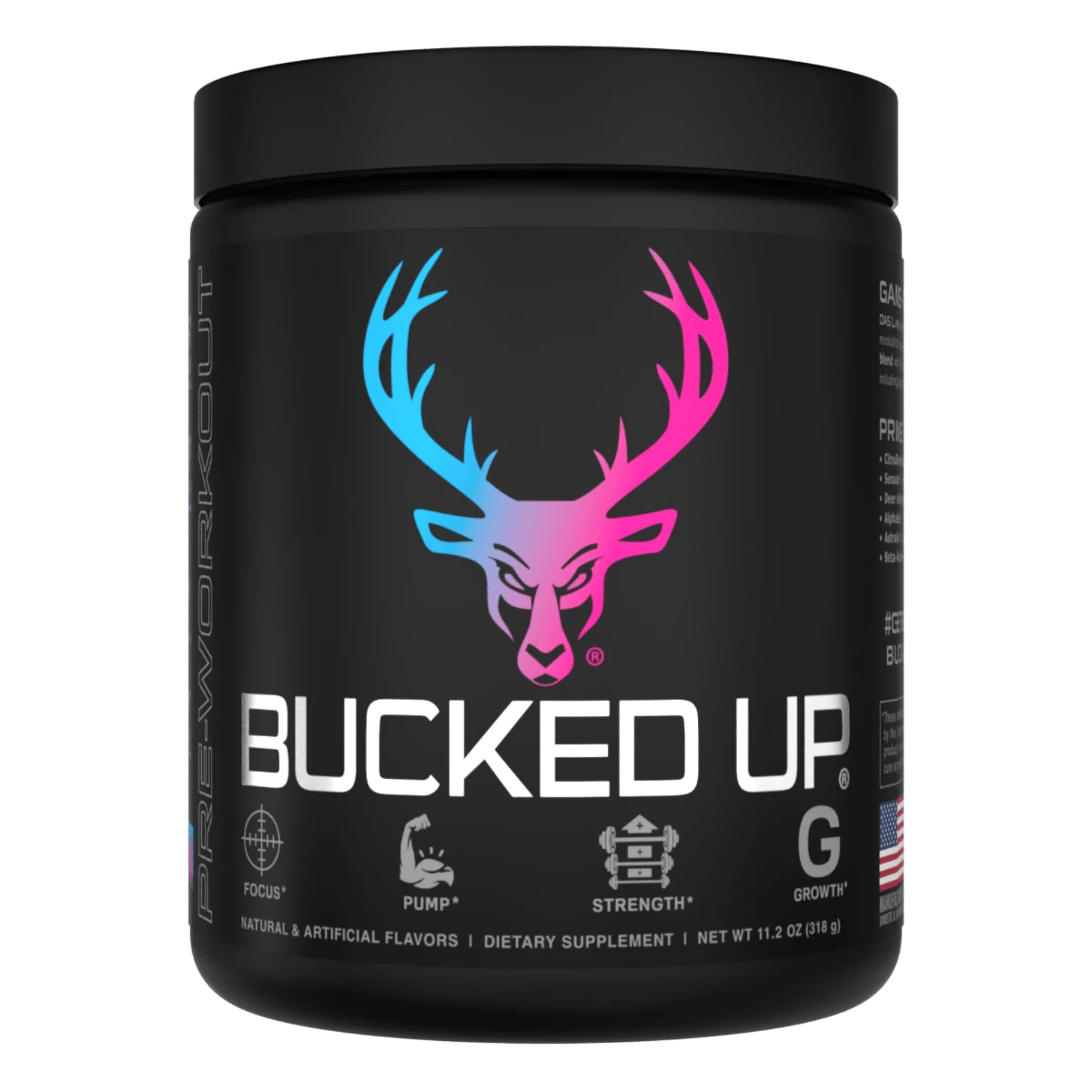 BUCKED UP PRE WORKOUT - 30 Serving - Competitive Edge Nutrition