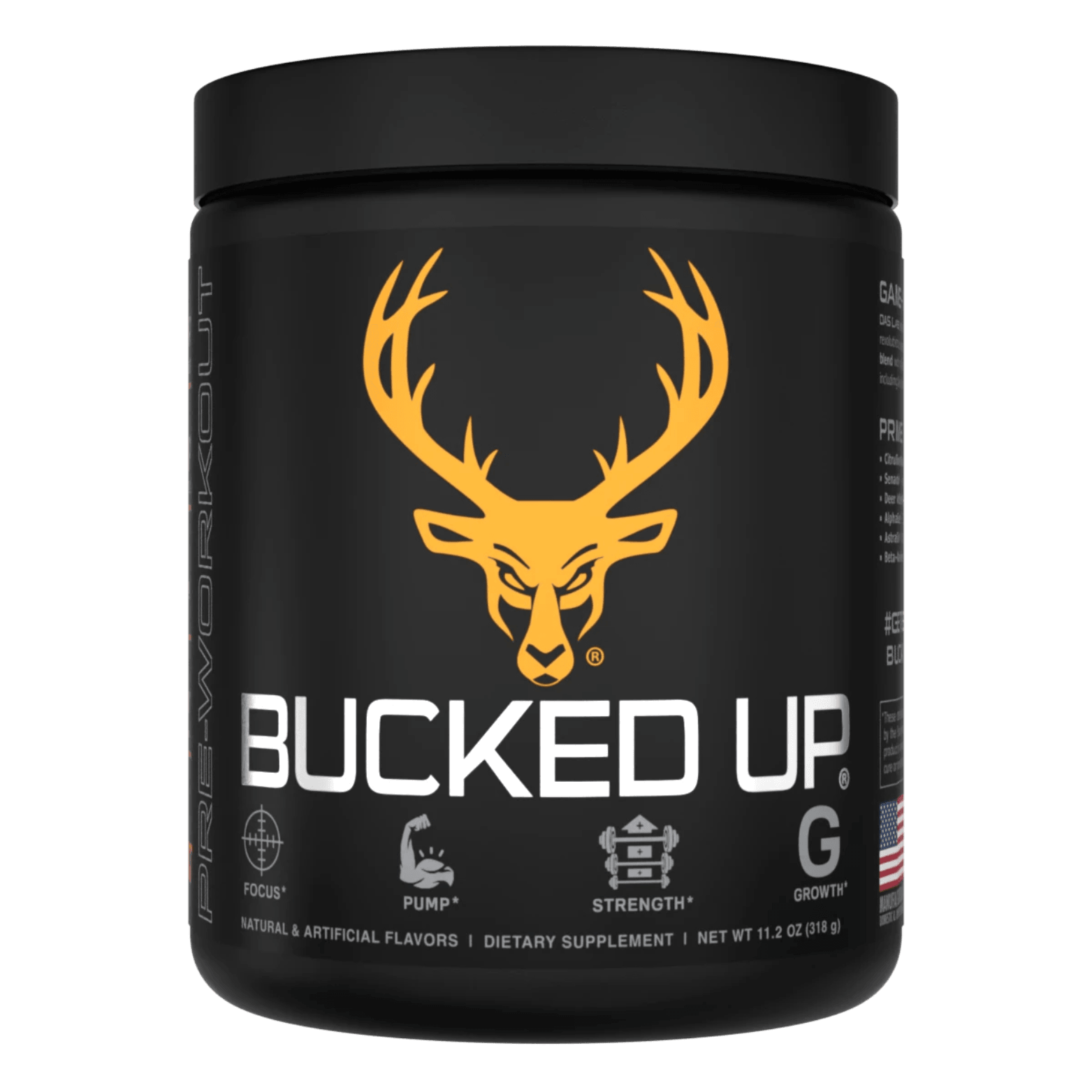 BUCKED UP PRE WORKOUT - 30 Serving - Competitive Edge Nutrition