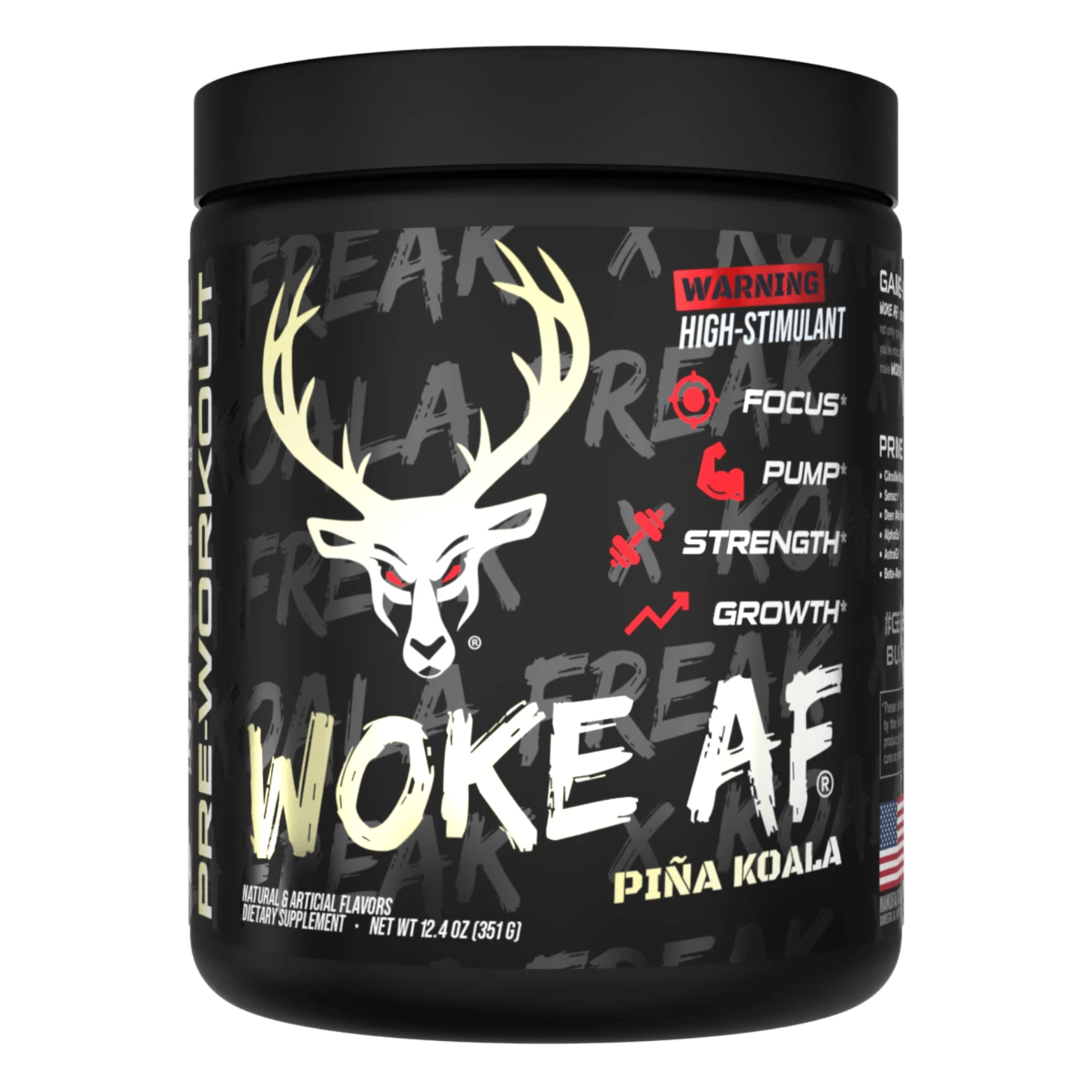 WOKE AF PRE WORKOUT - 30 Servings - Competitive Edge Nutrition