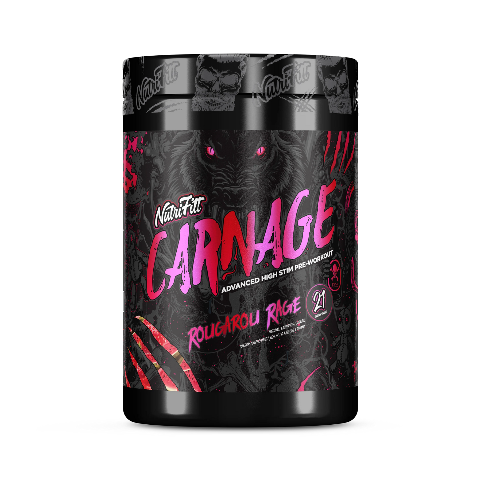 CARNAGE ADVANCED PRE - 21 Servings