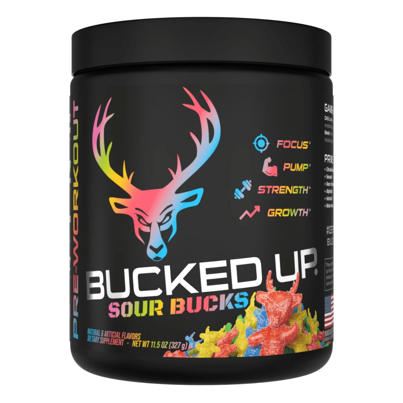 BUCKED UP PRE WORKOUT - 30 Serving - Competitive Edge Nutrition