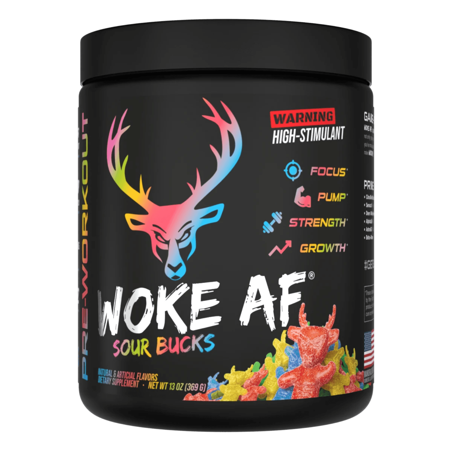 WOKE AF PRE WORKOUT - 30 Servings - Competitive Edge Nutrition