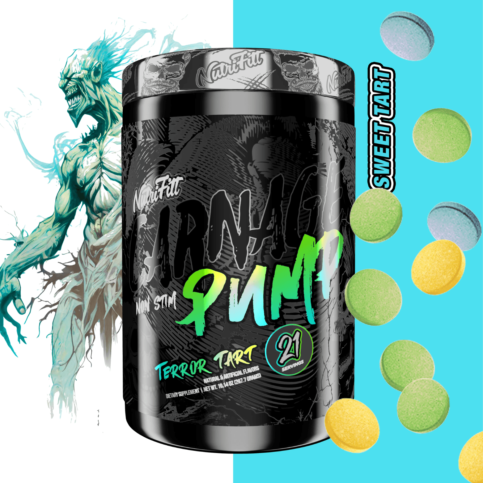 CARNAGE NON STIM PUMP - 21 Serving - Competitive Edge Nutrition