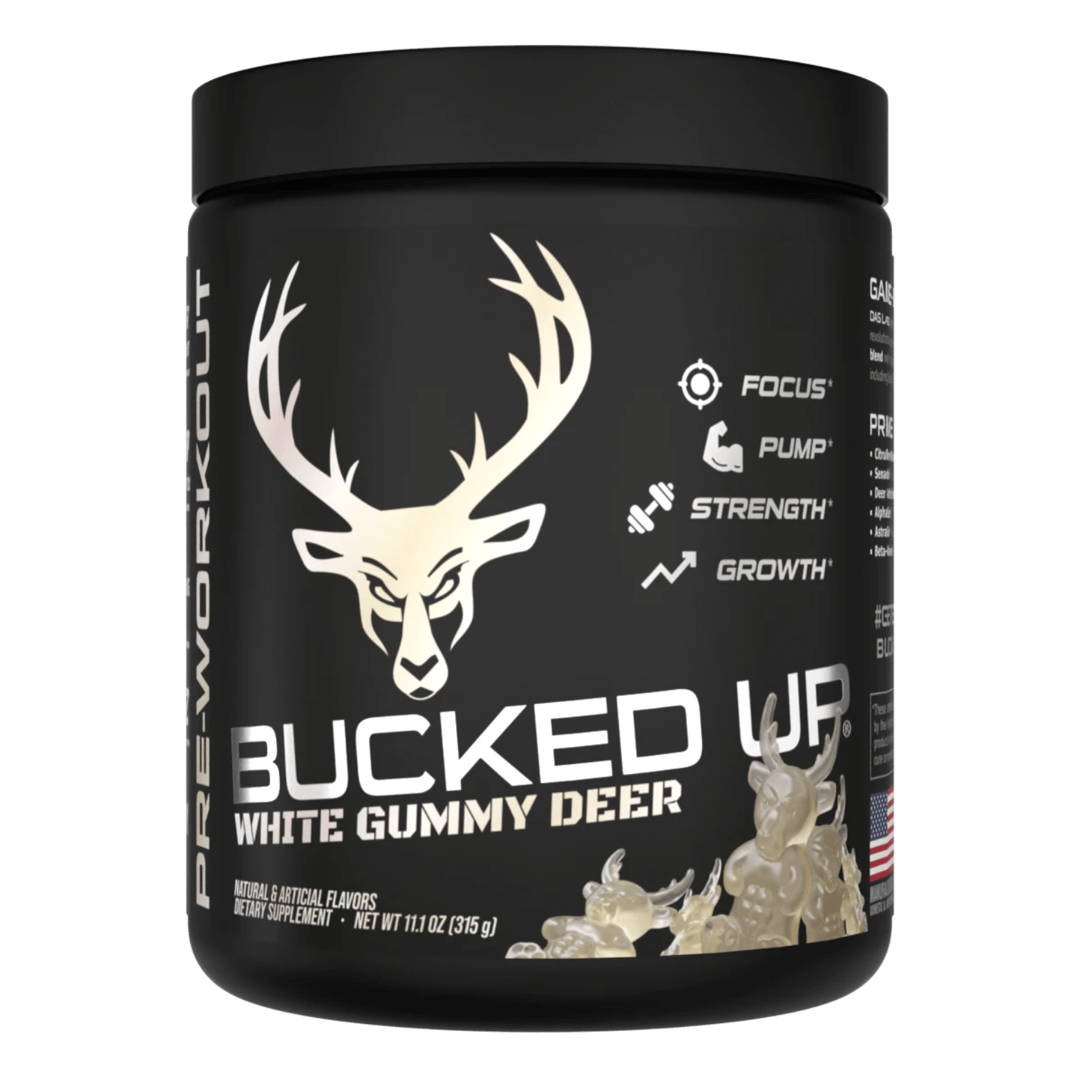 BUCKED UP PRE WORKOUT - 30 Serving - Competitive Edge Nutrition